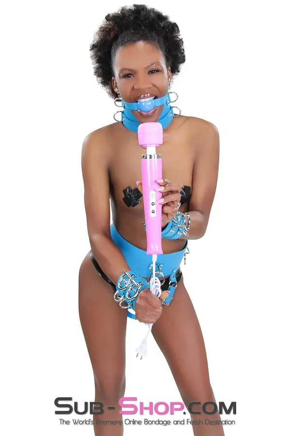 6826LT     10 Speed Multi-Function Magic Wand Massager, Pink