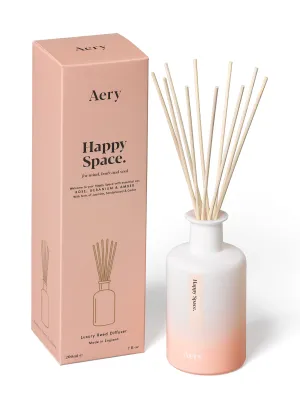 Aery Living Aromatherapy 200ml Reed Diffuser Happy Space
