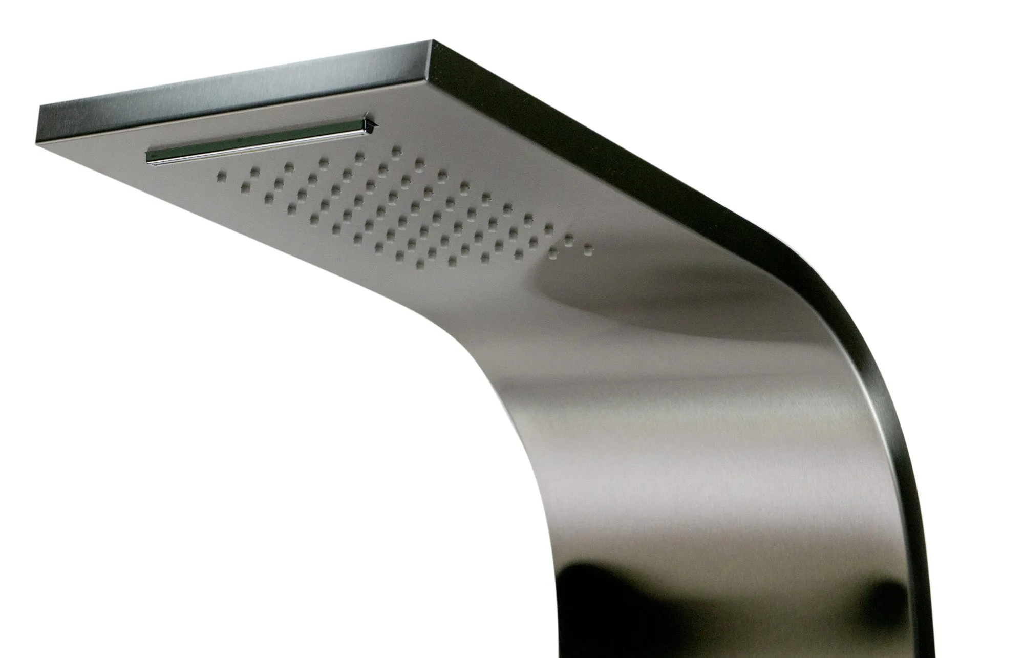 ALFI Brand ABSP40 Modern Stainless Steel Shower Panel with 6 Body Sprays