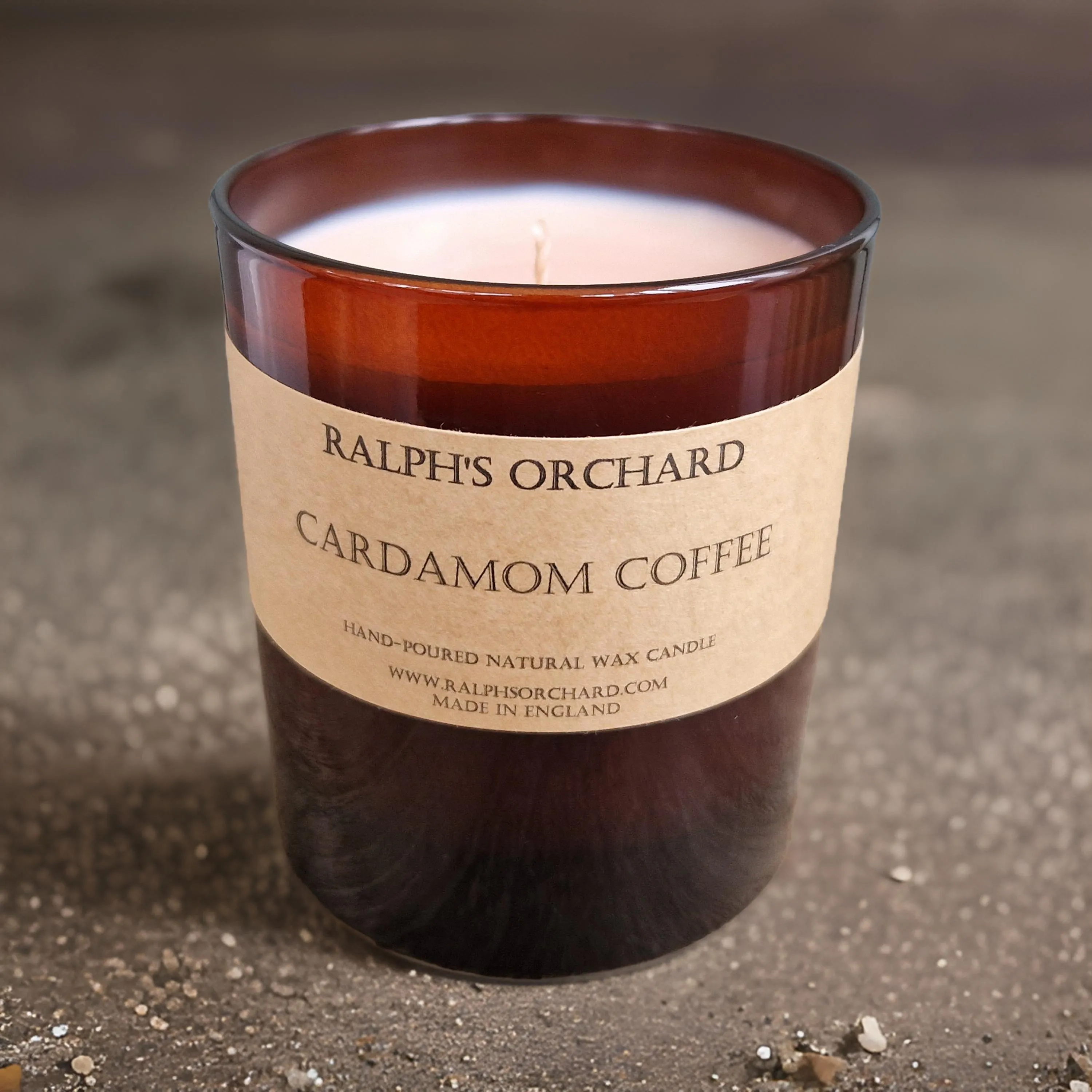Amber Glass Candles