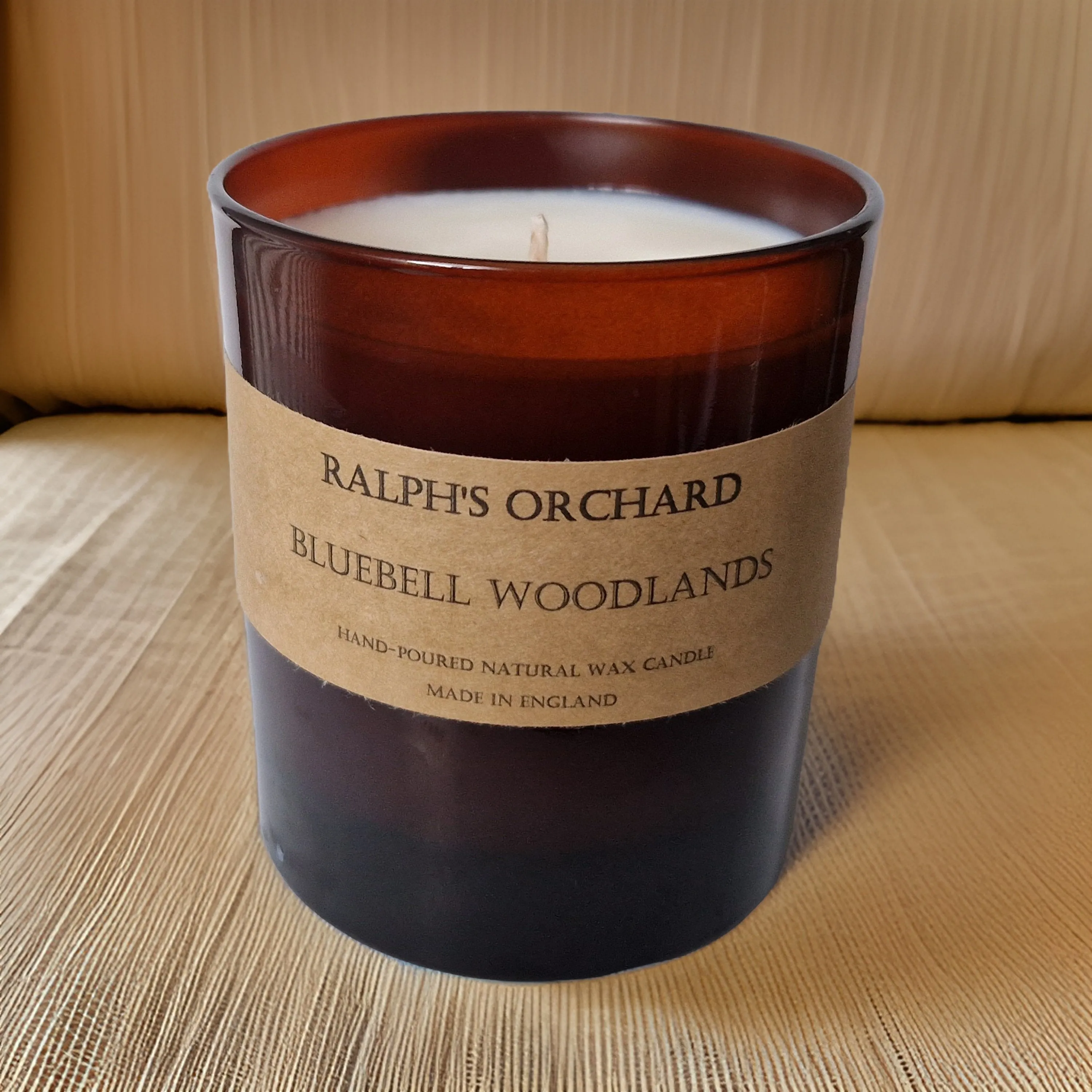 Amber Glass Candles
