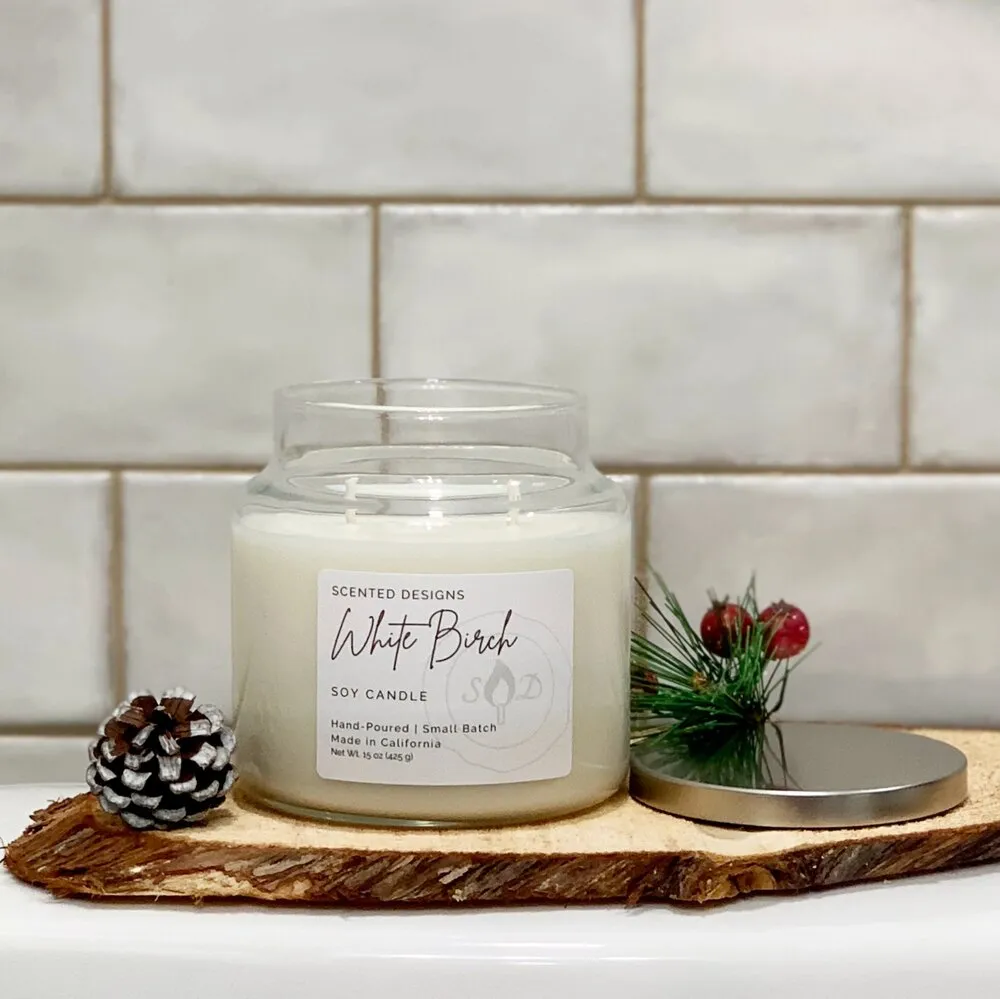 Apothecary Jar Soy Candle (8 Types)