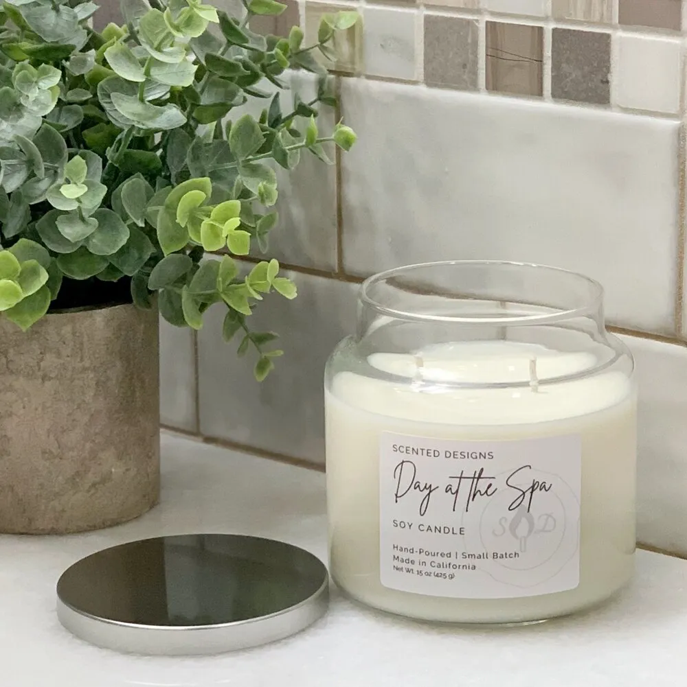 Apothecary Jar Soy Candle (8 Types)