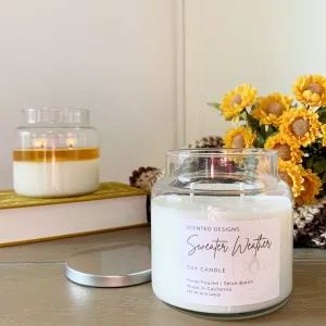 Apothecary Jar Soy Candle (8 Types)