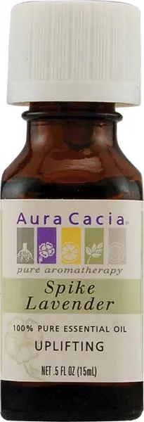 AURA CACIA - 100% Pure Essential Oil Spike Lavender - 0.5 fl. oz. (15 ml)