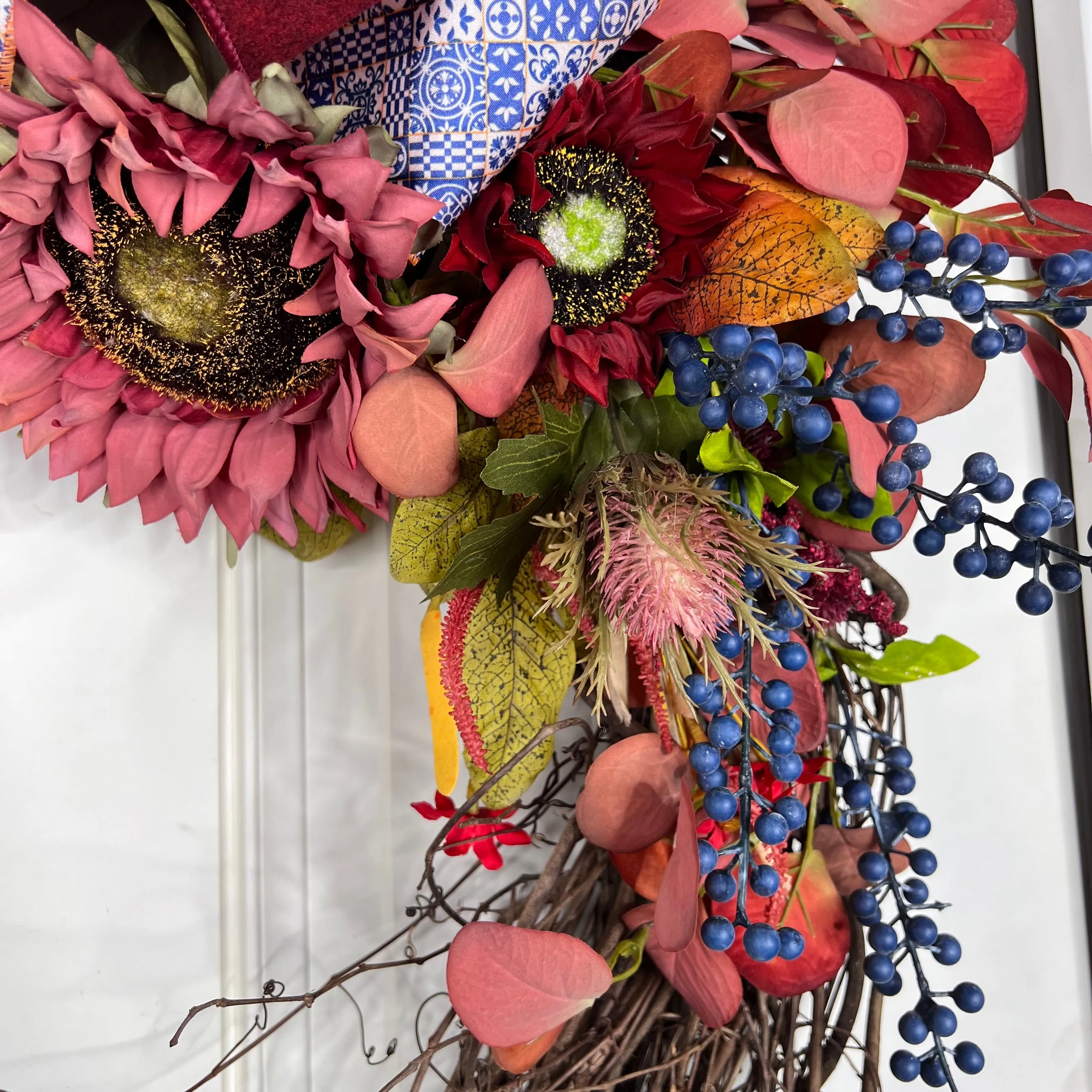 Autumn Bloom Wreath