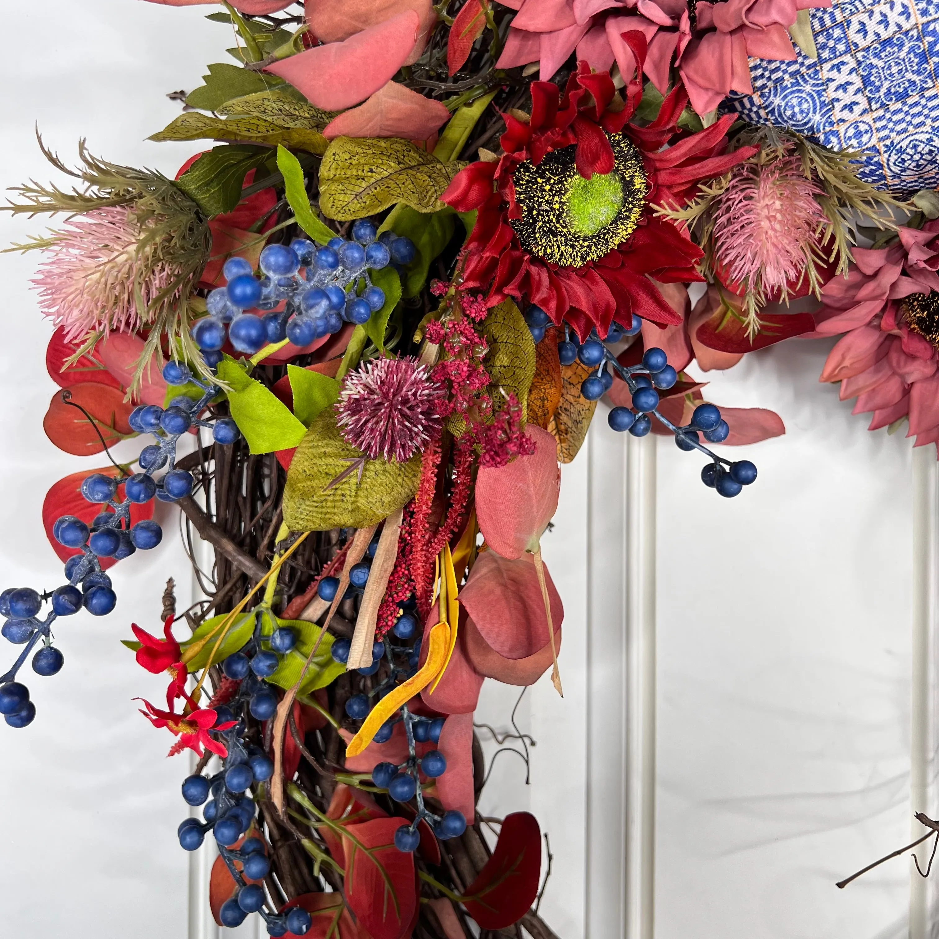 Autumn Bloom Wreath