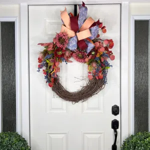 Autumn Bloom Wreath