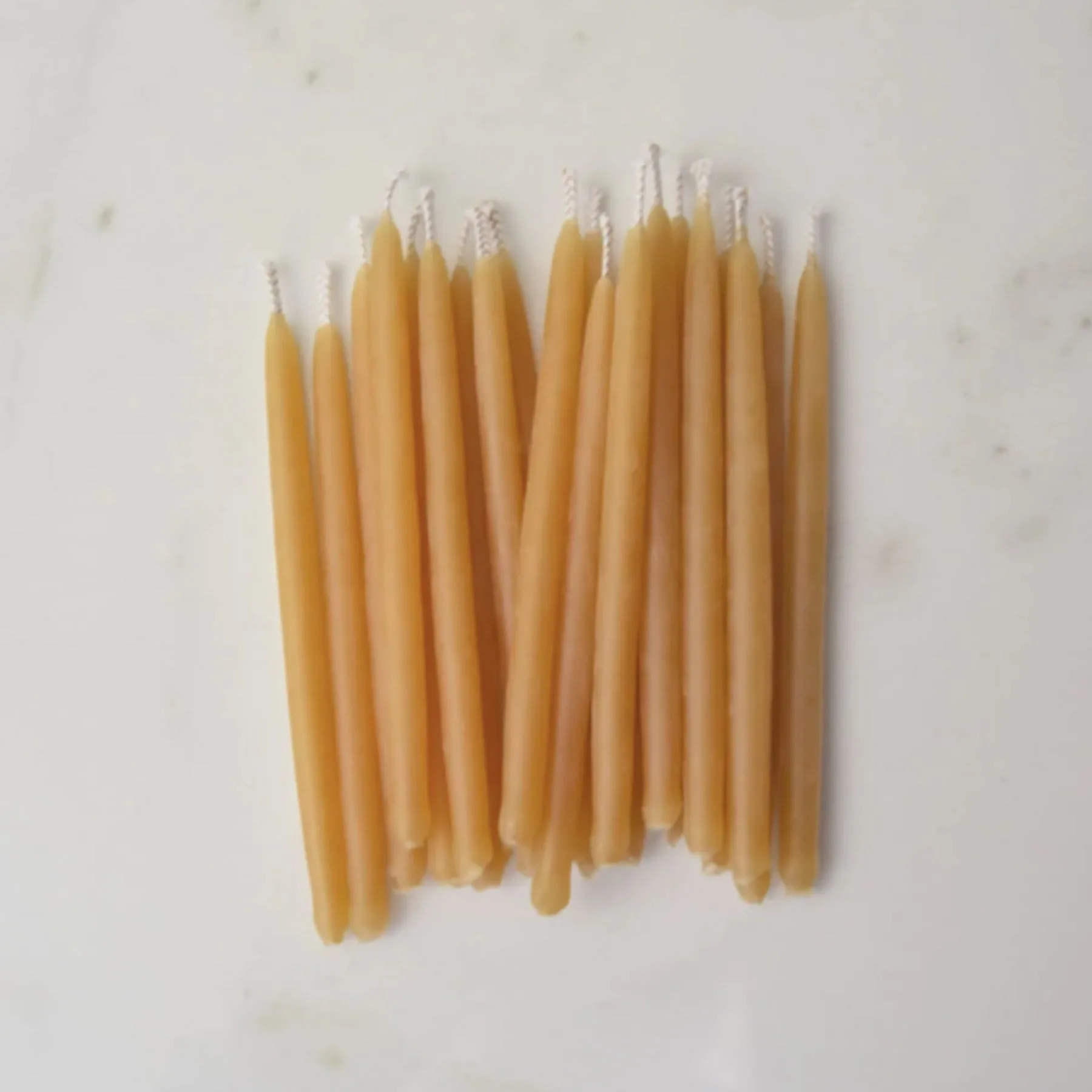 Beeswax Birthday Candles