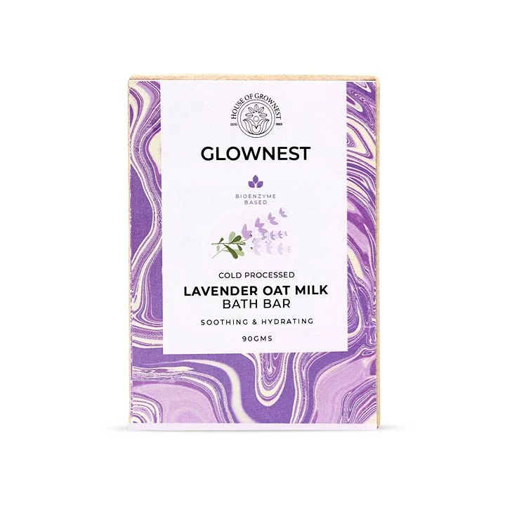 Bio Enzyme Based Lavender Oatmilk Bath Bar