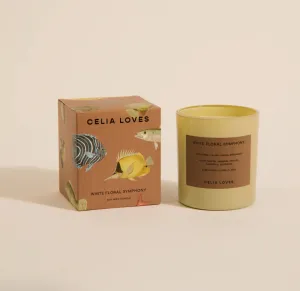 Celia Loves - Field Notes Candle (White Floral Symphony)