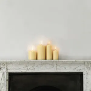 Church Pillar Candle 4” x 5”