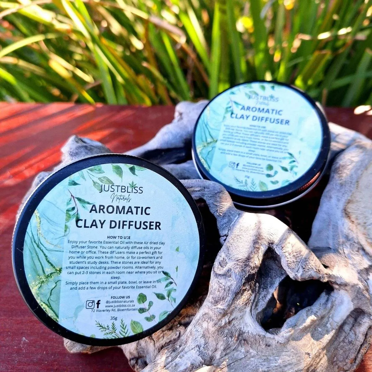 CLAY DIFFUSER STONE (in tin)