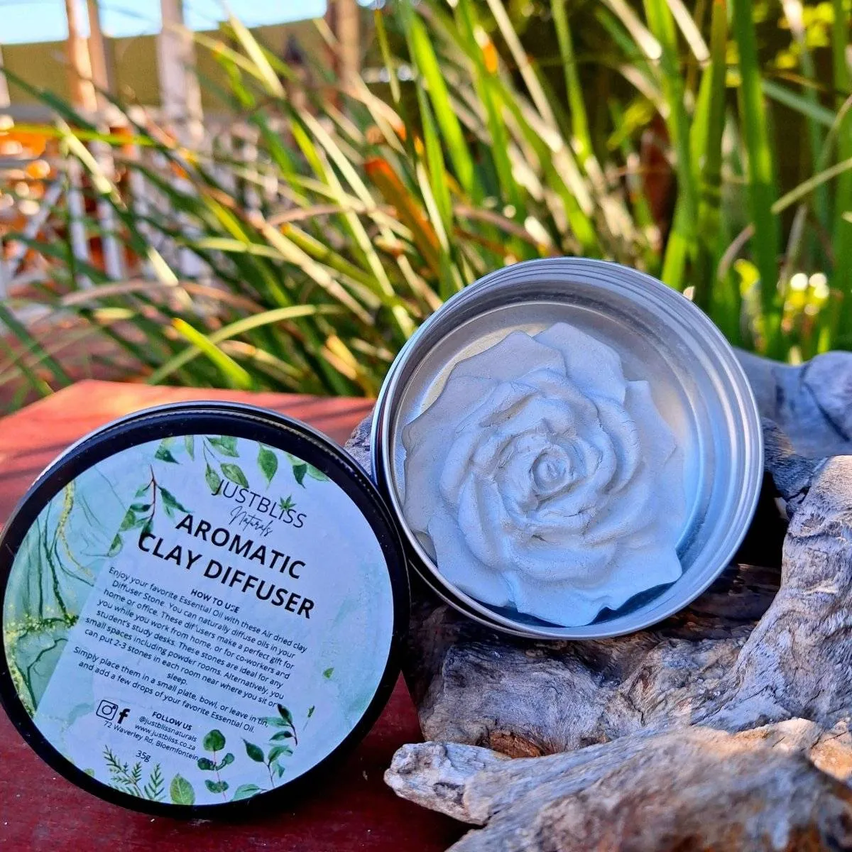 CLAY DIFFUSER STONE (in tin)