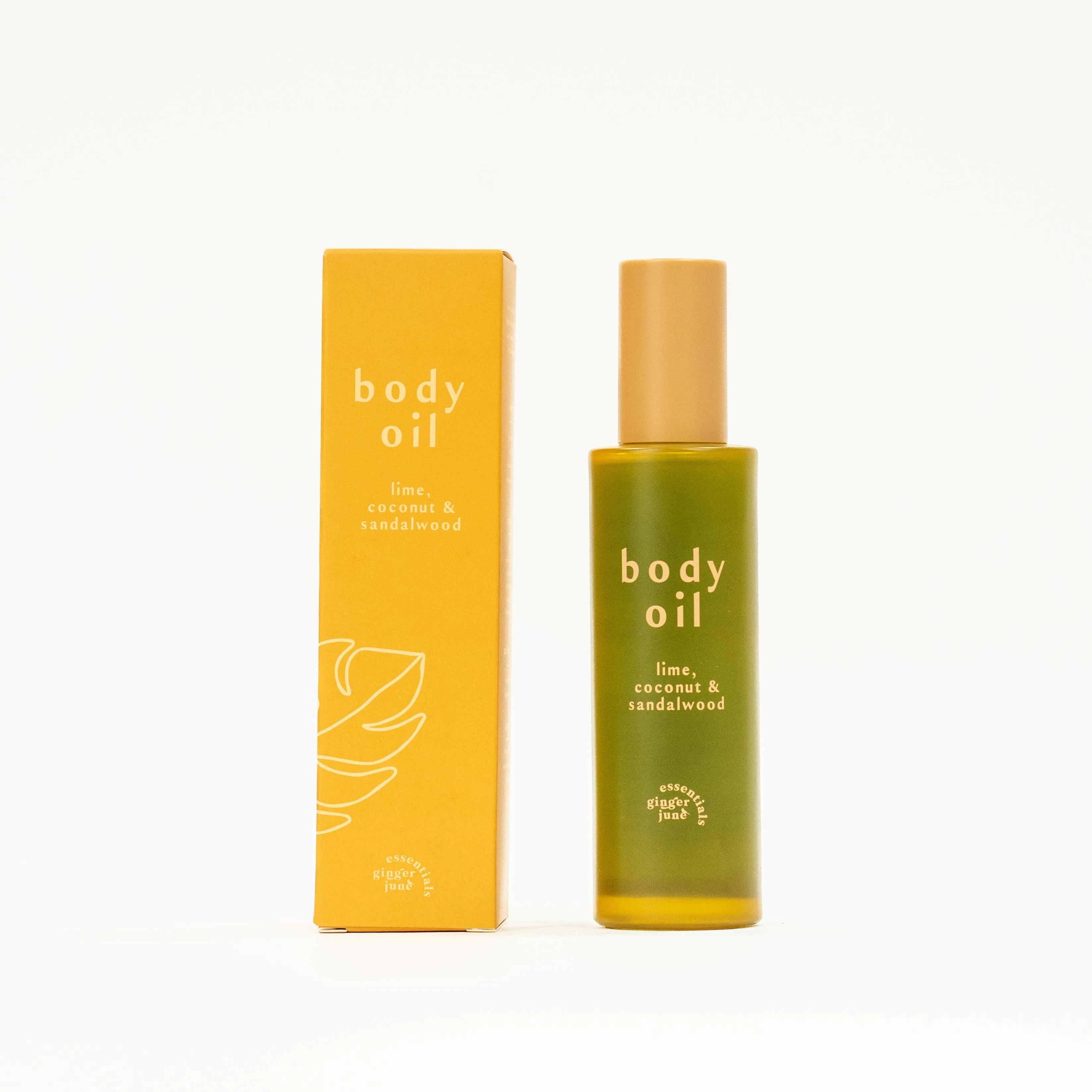 Coconut Lime & Sandalwood Body Oil