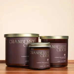 Cranberry Cider 4oz Lotion Candle