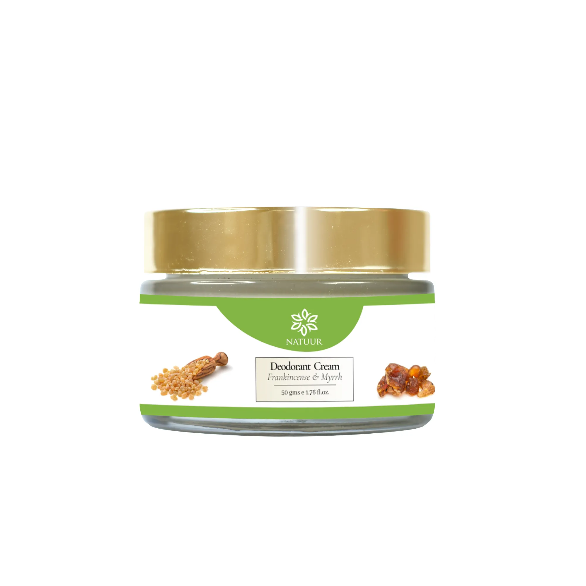 Deodorant Cream - Myrrh & Frankincense 50g