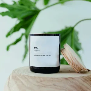 Dictionary Meaning Candle - Sea