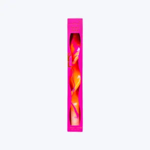 Dip Dye Marble Taper Candle - Juicy Hurricane