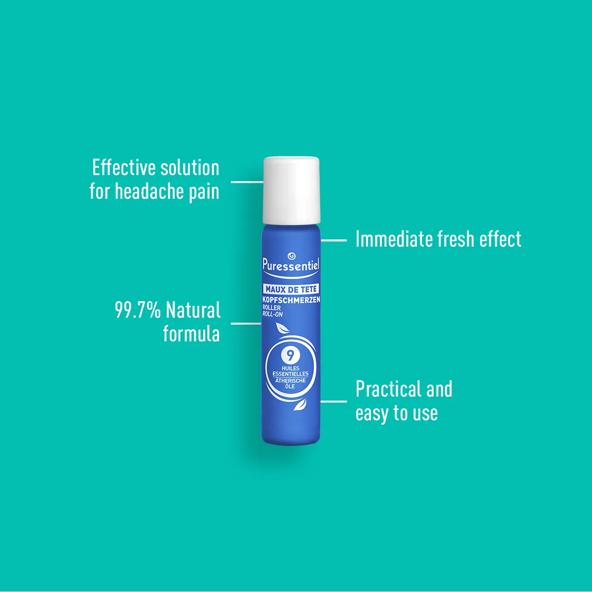 Duo Headache Roll-On