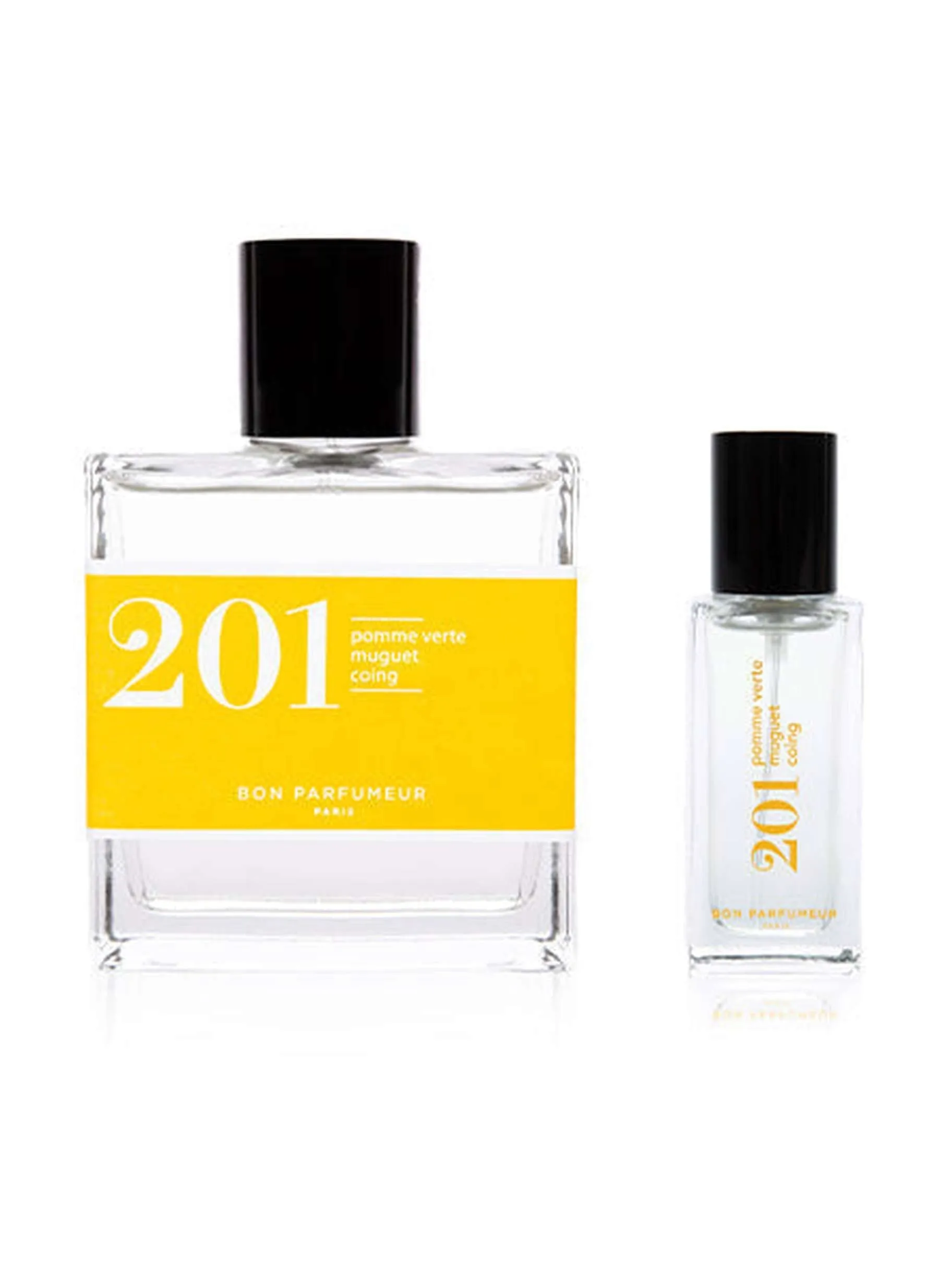 Eau de parfum 201: green apple, lily-of-the-valley and quince