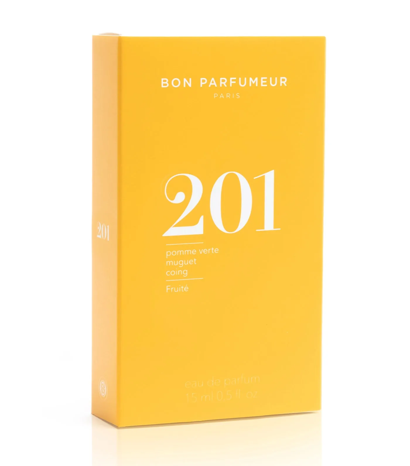Eau de parfum 201 : green apple, lily-of-the-valley and quince