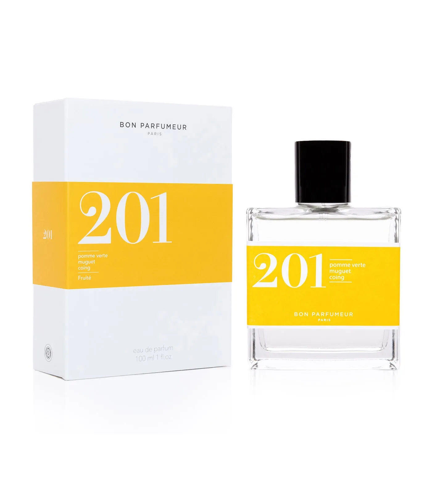 Eau de parfum 201 : green apple, lily-of-the-valley and quince