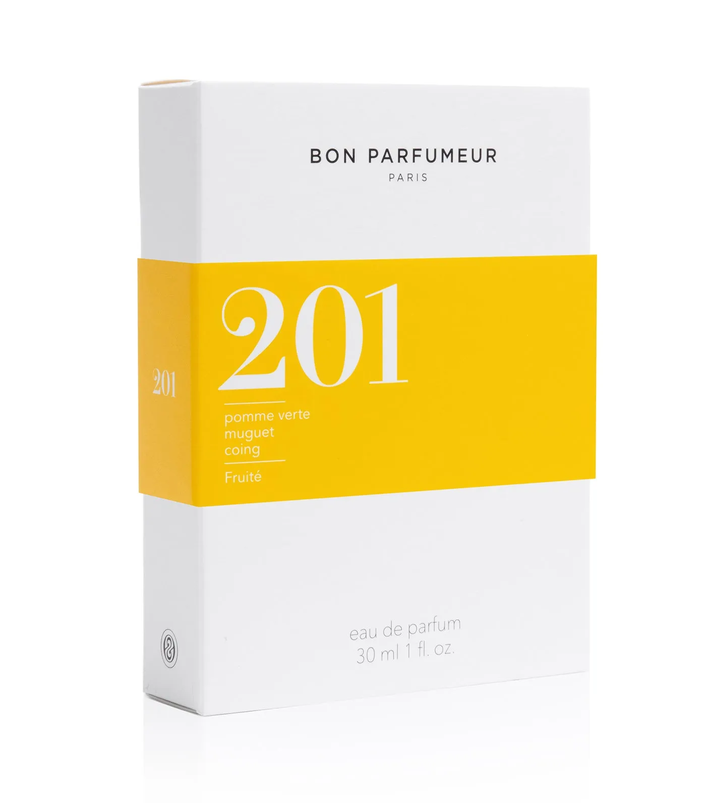 Eau de parfum 201 : green apple, lily-of-the-valley and quince