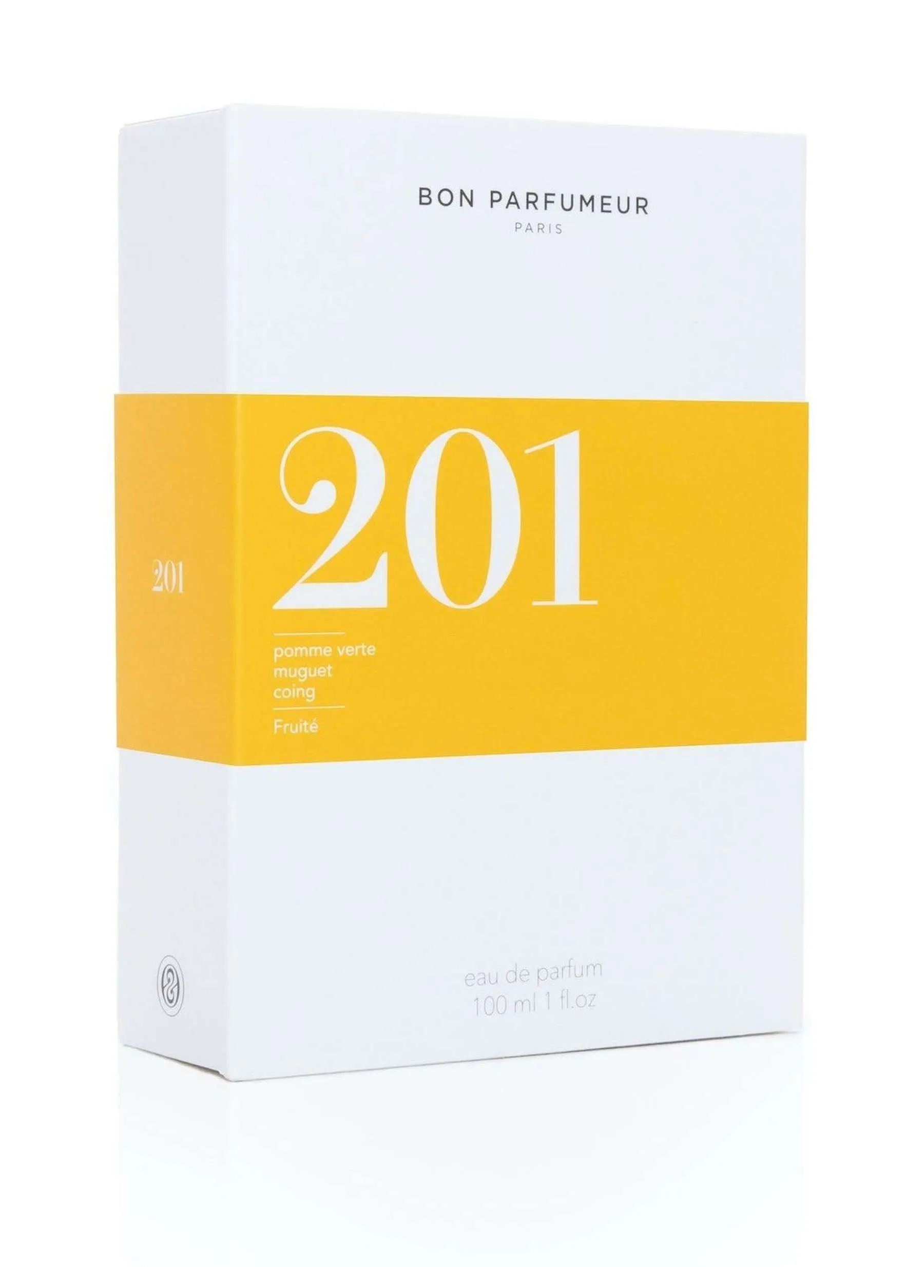Eau de parfum 201: green apple, lily-of-the-valley and quince