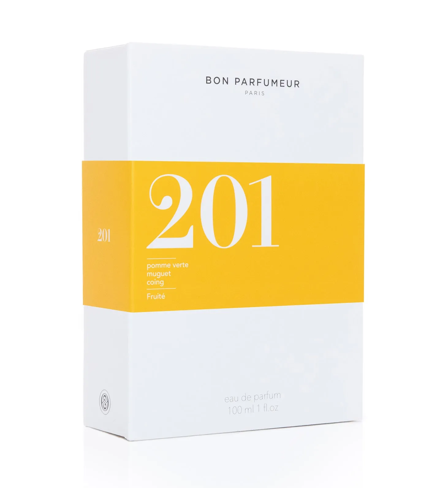 Eau de parfum 201 : green apple, lily-of-the-valley and quince