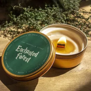 Enchanted Forest Scented Candle | Single | 8.1 x 3.1 cm / 3.2 x 1.2 inches