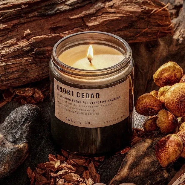 Enoki Cedar Alchemy 7.2 Oz Soy Candle