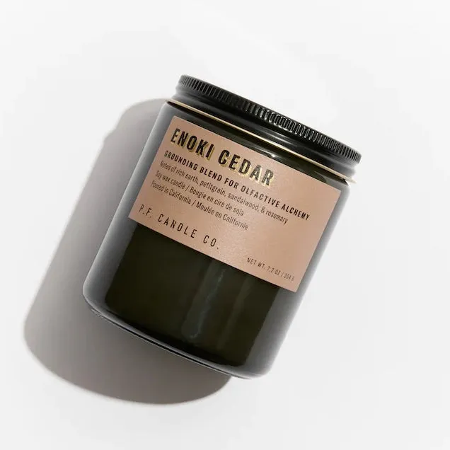Enoki Cedar Alchemy 7.2 Oz Soy Candle