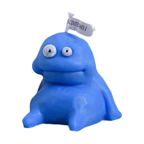 FASHIONMYDAY Funny Scented Candles Gifts Decorative Candles for Anniversary Office Bedroom Blue 6cm |Home & Garden | Home Decor | Candles