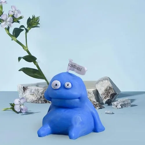 FASHIONMYDAY Funny Scented Candles Gifts Decorative Candles for Anniversary Office Bedroom Blue 6cm |Home & Garden | Home Decor | Candles