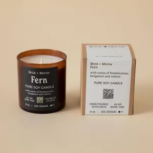 Fern Scented Candle 9oz.