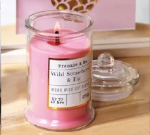 Frankie & Me Wild Strawberry and Fig Scented Candle 250g