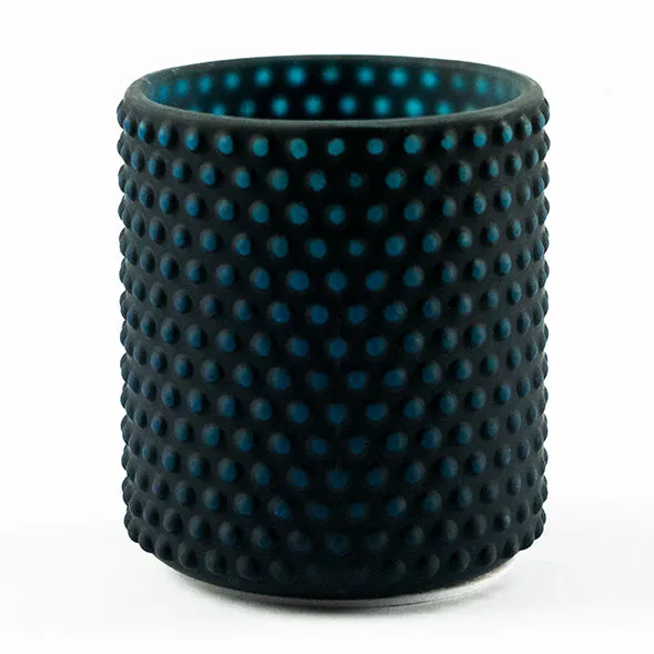 Frosted Glass Candle Holders, 6 ct