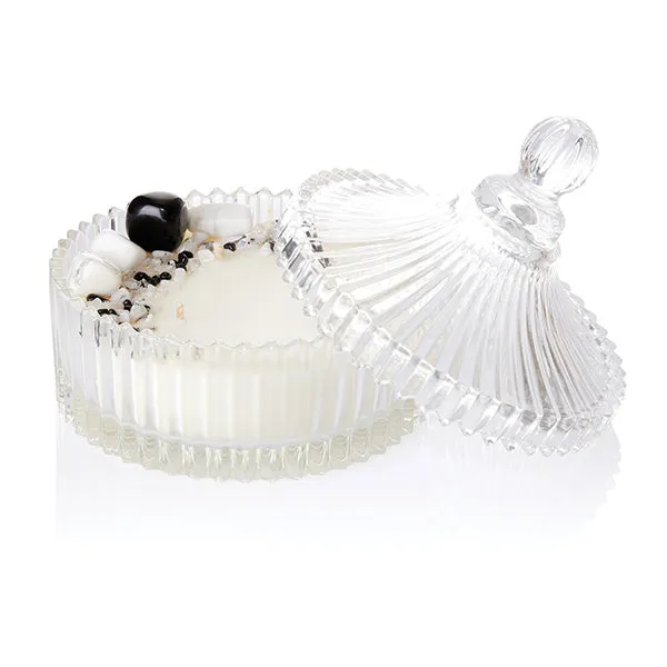Full Moon Crystal Candle - Extra Large