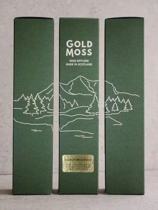 Gold Moss Scottish Woodland Reed Diffuser