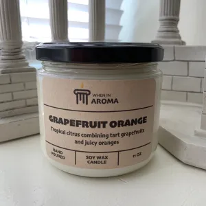 Grapefruit Orange Soy Candle