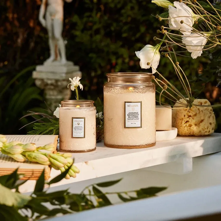 Jasmine Midnight Blooms Large Jar Candle