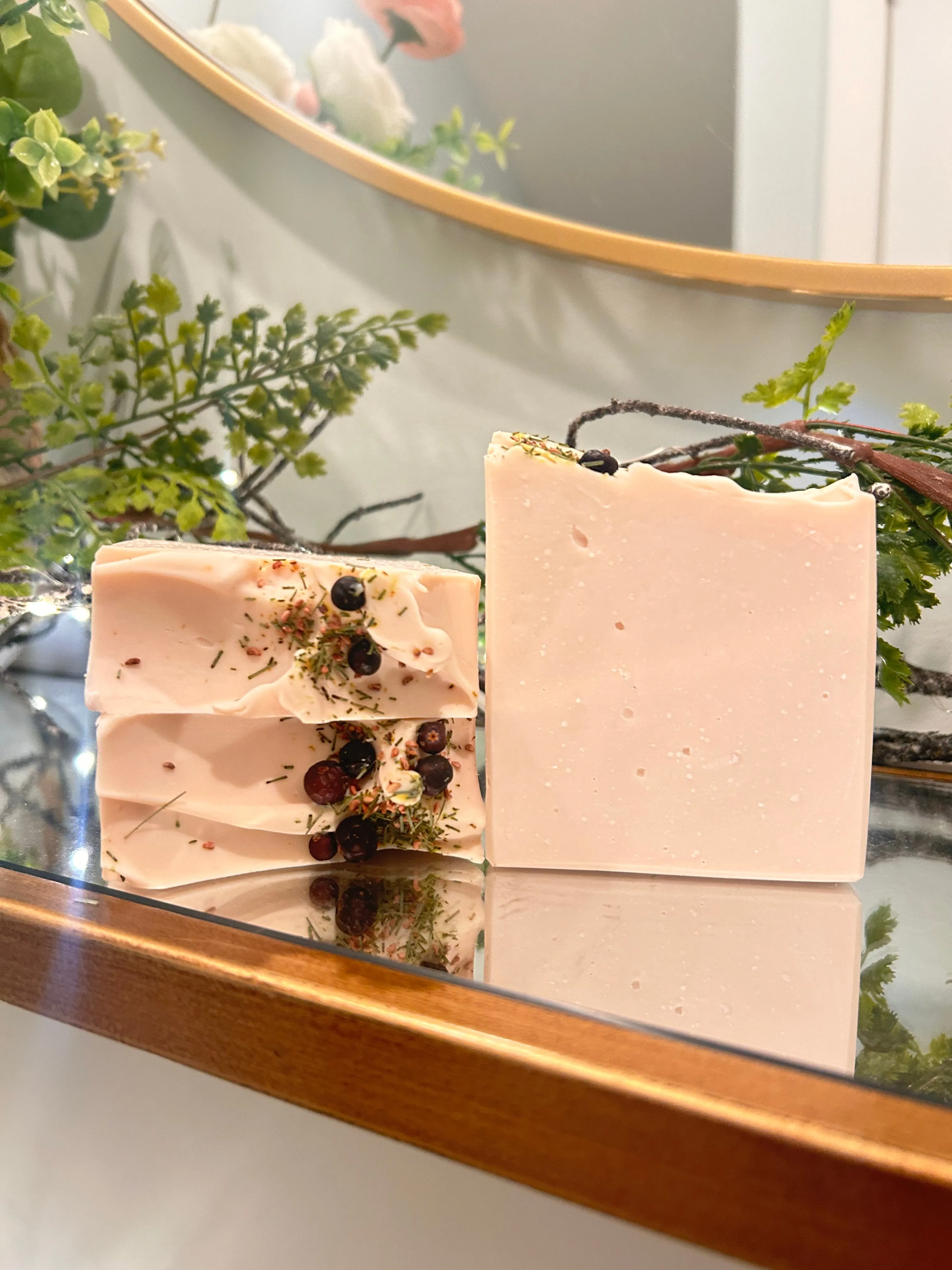 Juniper Berry & Pine Bar  | Handcrafted Plant-Based Soap