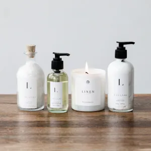 Lavender Spa Gift Set with Candle