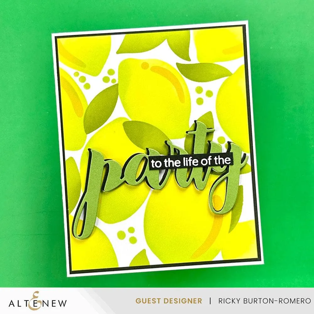 Lemon Craze Stencil Set (3 in 1)