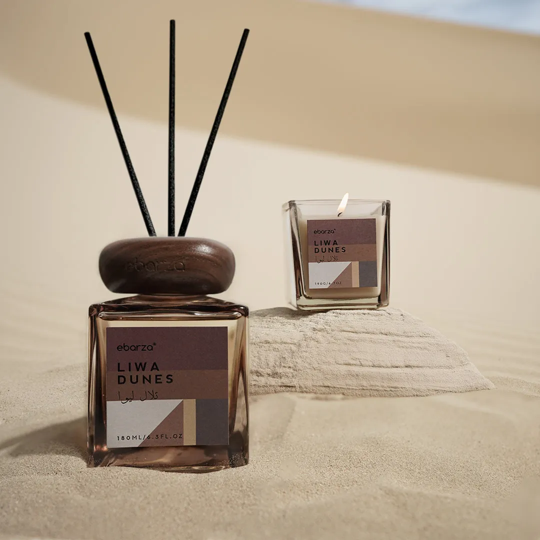 Liwa Dunes - Stylish - WARM MOSS  190g [ Scented Candle ] ebarza vipes MS.QN2213