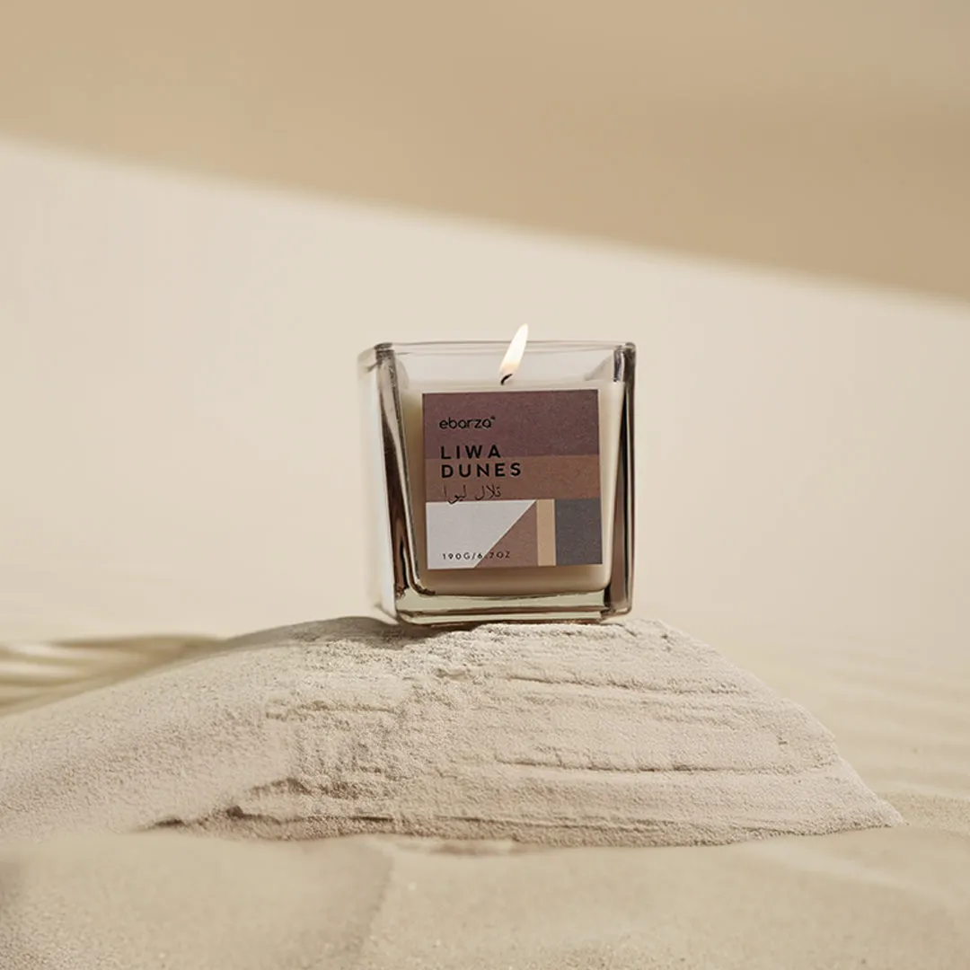 Liwa Dunes - Stylish - WARM MOSS  190g [ Scented Candle ] ebarza vipes MS.QN2213