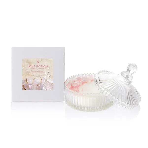 Love Potion Crystal Candle - Extra Large