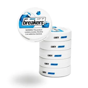 Lucy Breakers Nicotine Capsule Pouches (15ct Can)(5-Can Pack)