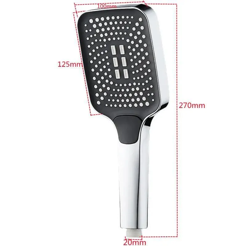 Luxurious Rainfall Showerhead: High Pressure Spa Experience